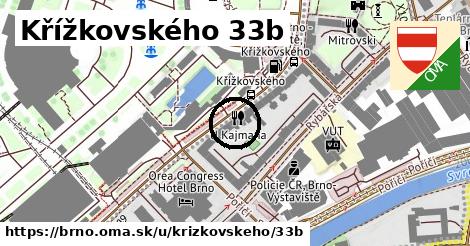 Křížkovského 33b, Brno