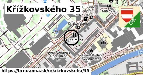 Křížkovského 35, Brno