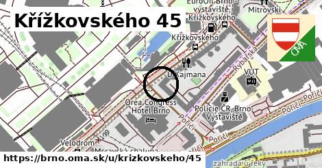 Křížkovského 45, Brno