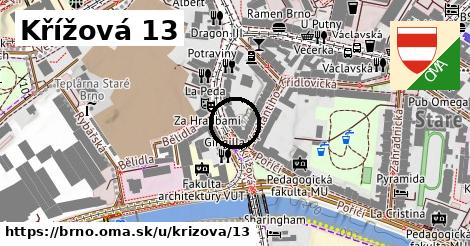 Křížová 13, Brno