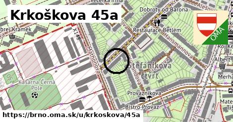 Krkoškova 45a, Brno