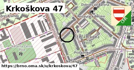 Krkoškova 47, Brno