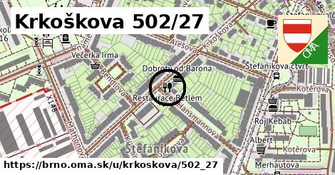 Krkoškova 502/27, Brno