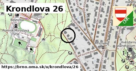 Krondlova 26, Brno