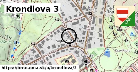 Krondlova 3, Brno