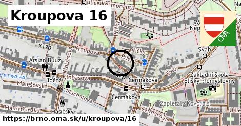 Kroupova 16, Brno