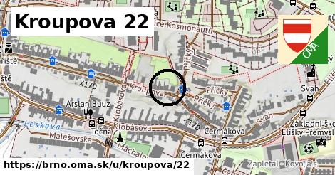 Kroupova 22, Brno