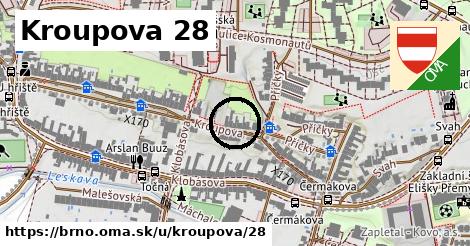 Kroupova 28, Brno