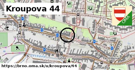 Kroupova 44, Brno