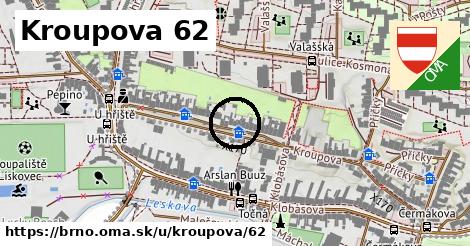 Kroupova 62, Brno