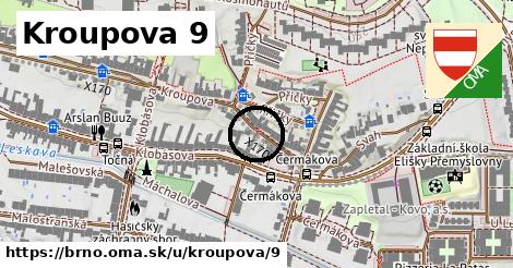 Kroupova 9, Brno