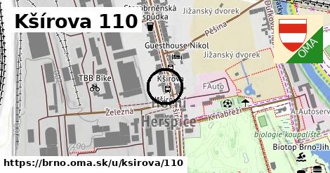 Kšírova 110, Brno