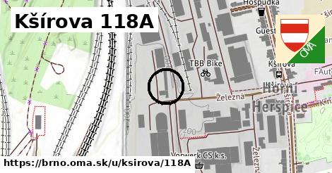 Kšírova 118A, Brno