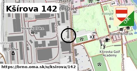 Kšírova 142, Brno