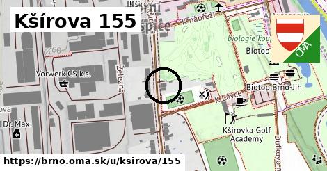 Kšírova 155, Brno