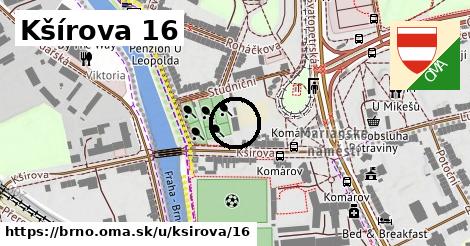 Kšírova 16, Brno