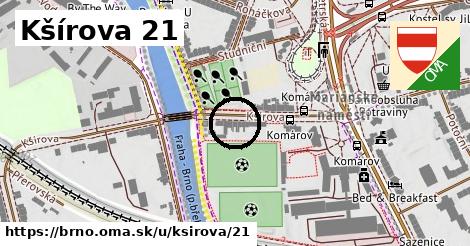 Kšírova 21, Brno