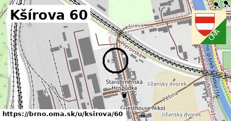 Kšírova 60, Brno