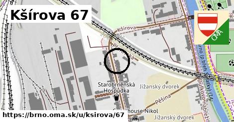 Kšírova 67, Brno