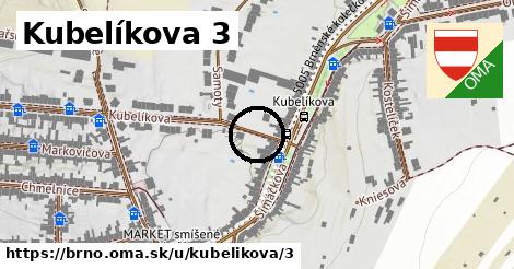 Kubelíkova 3, Brno