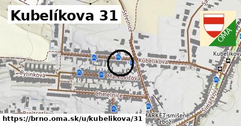 Kubelíkova 31, Brno