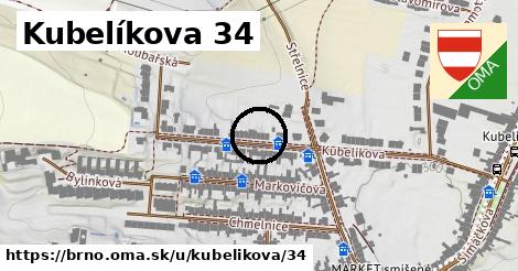 Kubelíkova 34, Brno