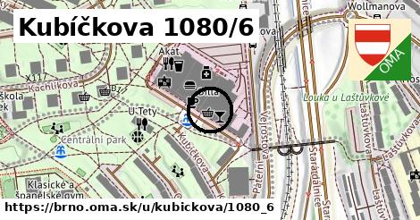 Kubíčkova 1080/6, Brno
