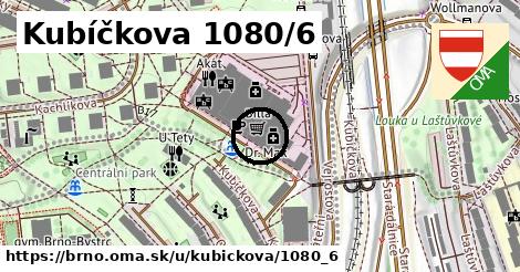 Kubíčkova 1080/6, Brno