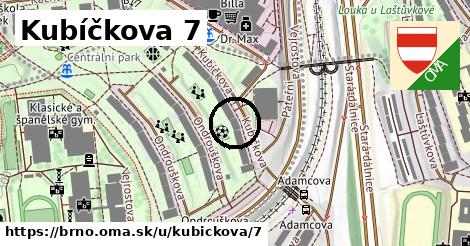 Kubíčkova 7, Brno