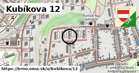 Kubíkova 12, Brno