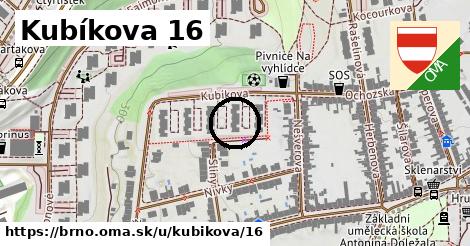 Kubíkova 16, Brno