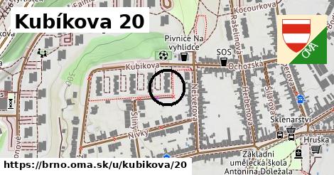 Kubíkova 20, Brno