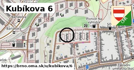 Kubíkova 6, Brno