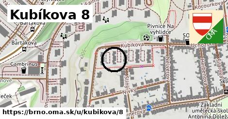 Kubíkova 8, Brno