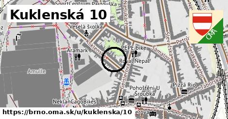 Kuklenská 10, Brno