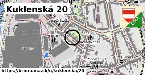 Kuklenská 20, Brno