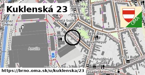 Kuklenská 23, Brno
