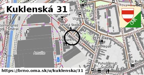 Kuklenská 31, Brno