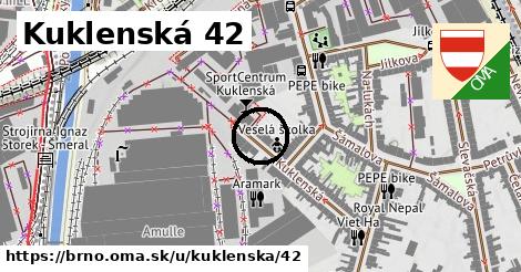 Kuklenská 42, Brno