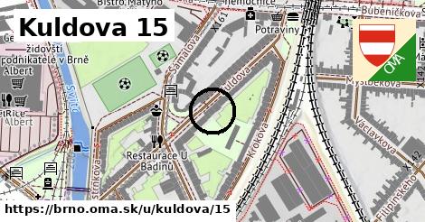 Kuldova 15, Brno