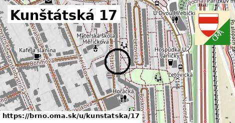 Kunštátská 17, Brno