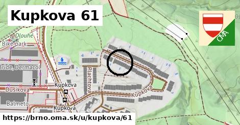 Kupkova 61, Brno