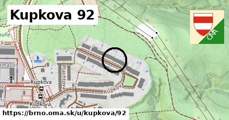 Kupkova 92, Brno