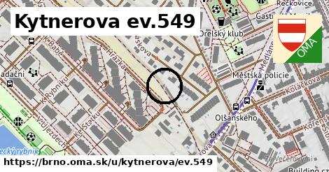 Kytnerova ev.549, Brno