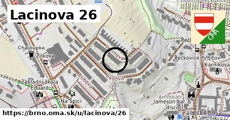 Lacinova 26, Brno