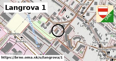 Langrova 1, Brno