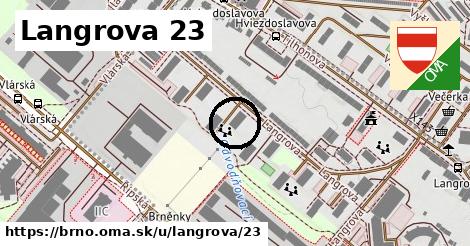 Langrova 23, Brno