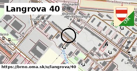 Langrova 40, Brno