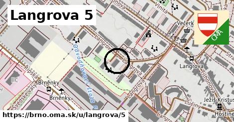 Langrova 5, Brno