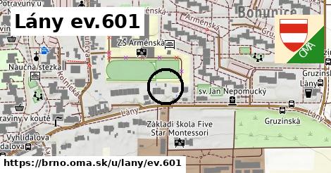 Lány ev.601, Brno